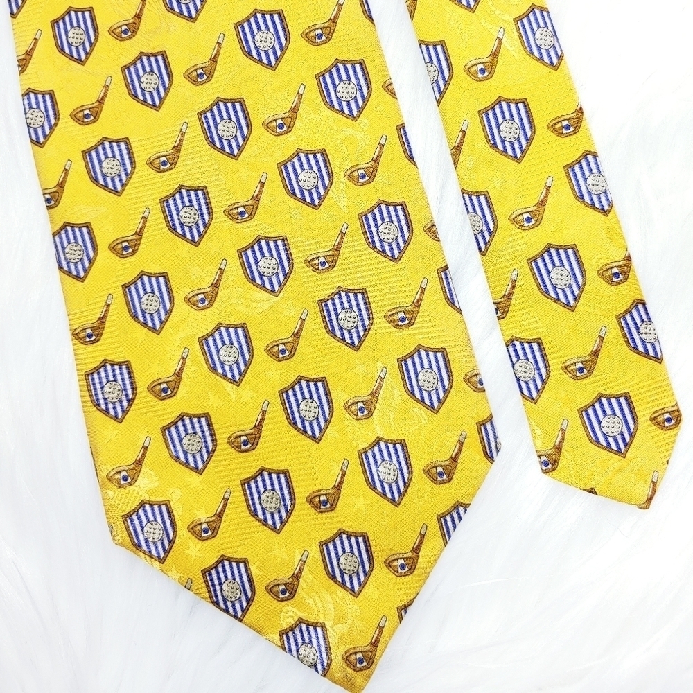 Vintage Robert Talbott Golf Tie 58"